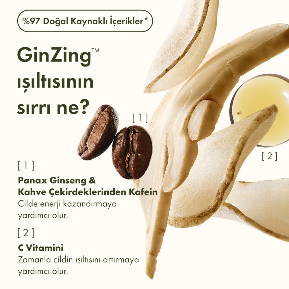 GINZING™ Canlandırıcı Hafif Dokulu Nemlendirici, 50 ml
