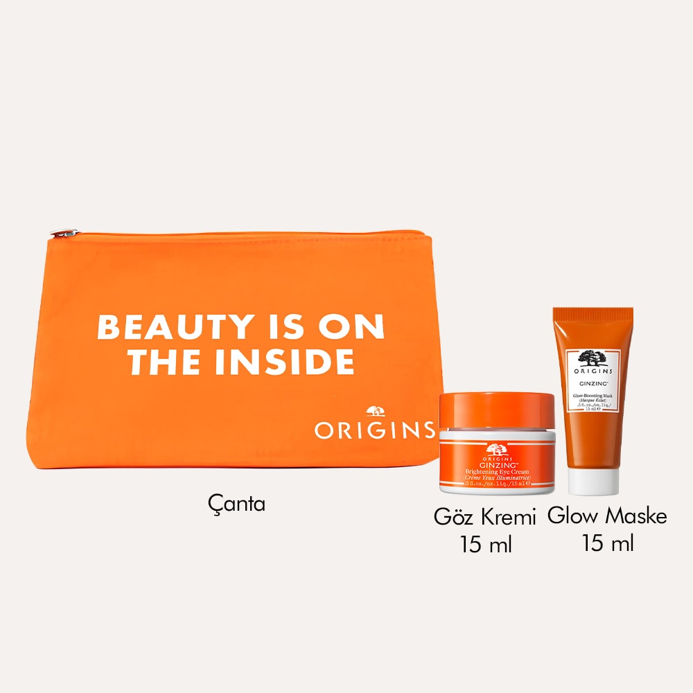 GınZıng™Çantalı Göz Kremi ve Maske Seti 